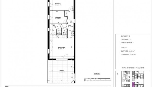 Logement �tudiant Location T3 Vide Sennecey l�s Dijon (21800)