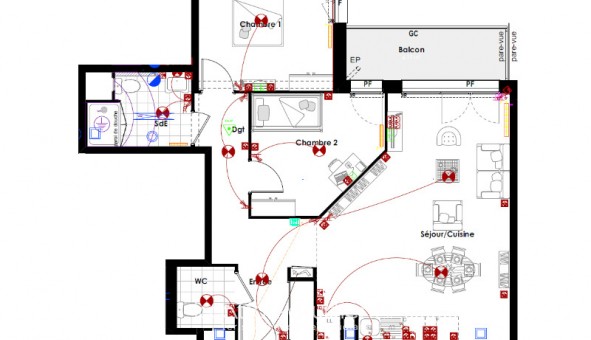 Logement tudiant T3 à Soufflenheim (67620)
