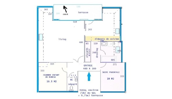 Logement tudiant T3 à Strasbourg (67000)