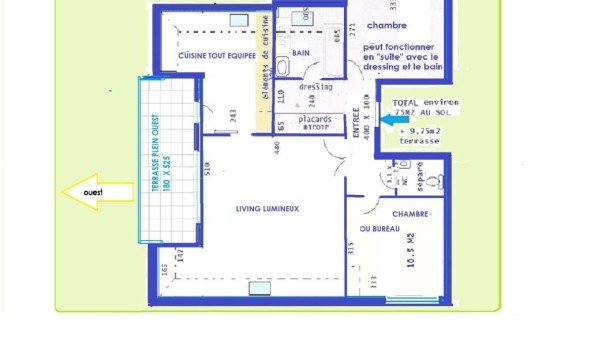 Logement tudiant Location T3 Vide Strasbourg (67000)