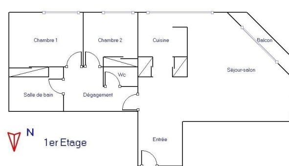Logement tudiant T3 à Tarbes (65000)