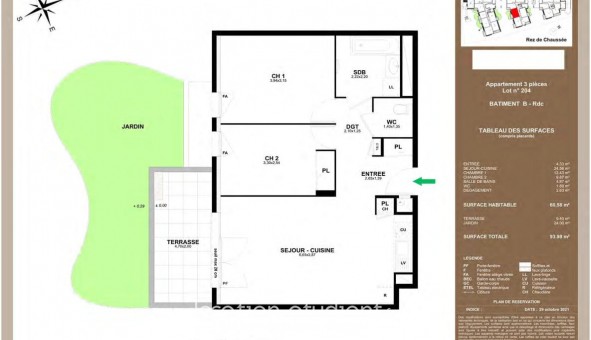 Logement �tudiant T3 &agrave; Thonon les Bains (74200)