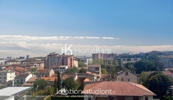 Logement �tudiant T3 &agrave; Toulouse (31500)