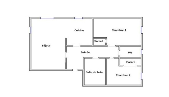 Logement �tudiant T3 &agrave; Toulouse (31500)