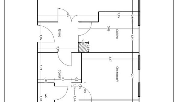 Logement �tudiant T3 &agrave; Toulouse (31500)