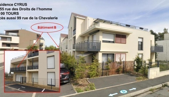 Logement tudiant T3 à Tours (37000)
