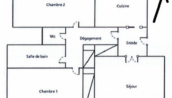 Logement tudiant T3 à Tours (37000)