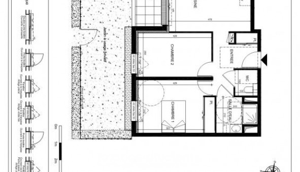 Logement tudiant T3 à Tours (37000)