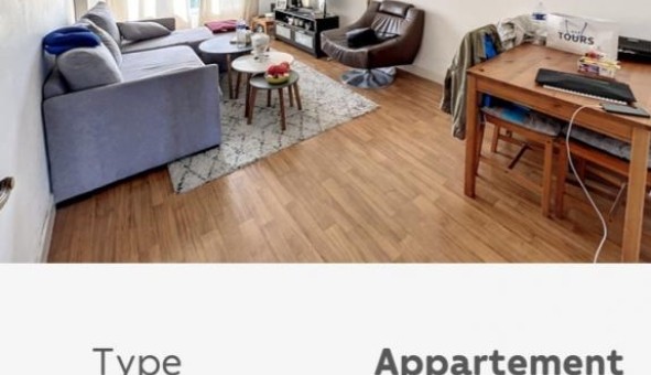 Logement tudiant Location T3 Vide Tours (37000)