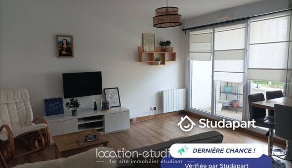 Logement �tudiant T3 &agrave; Tours (37000)