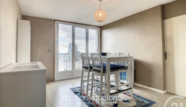 Logement �tudiant T3 &agrave; Tours (37000)