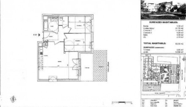 Logement étudiant T3 à Villenave d'Ornon (33140)