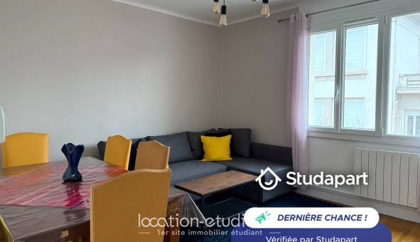 Logement tudiant T3 à Villeurbanne (69100)