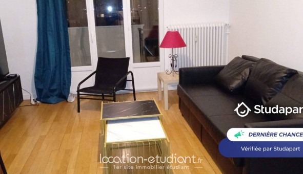 Logement �tudiant T3 &agrave; Villeurbanne (69100)