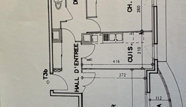 Logement �tudiant T3 &agrave; Villeurbanne (69100)