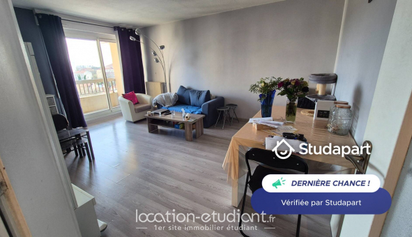 Logement �tudiant T3 &agrave; Villeurbanne (69100)