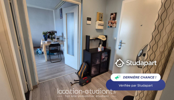 Logement �tudiant T3 &agrave; Villeurbanne (69100)
