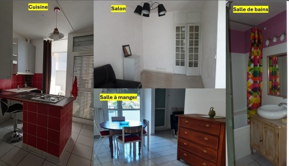 Logement �tudiant T3 &agrave; Villeurbanne (69100)