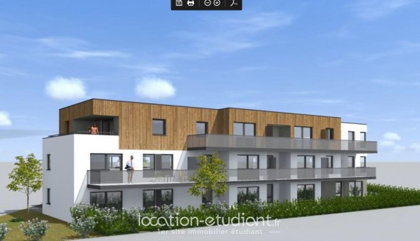 Logement tudiant Location T3 Vide Wahlenheim (67170)