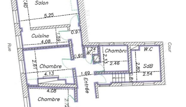 Logement tudiant T4 à Amiens (80090)