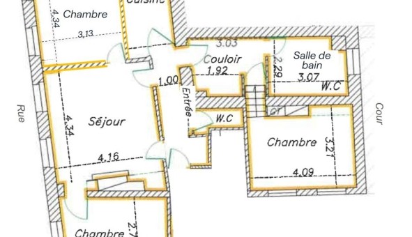 Logement �tudiant T4 &agrave; Amiens (80090)