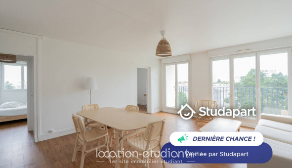 Logement tudiant Location T4 Meublé Angers (49000)