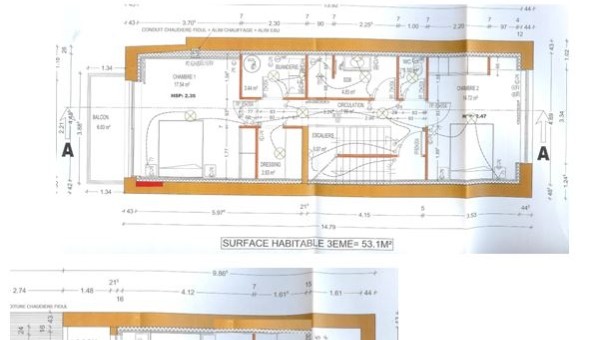 Logement �tudiant T4 &agrave; Anglure sous Dun (71170)