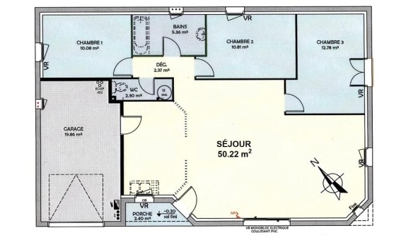 Logement tudiant T4 à Autignac (34480)