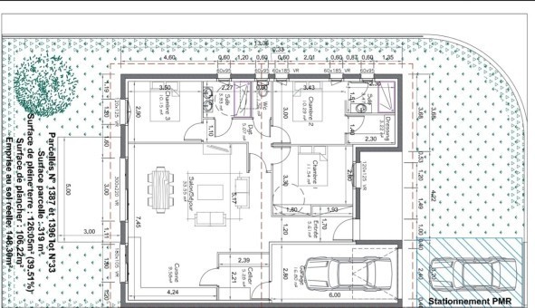 Logement �tudiant T4 &agrave; Azas (31380)