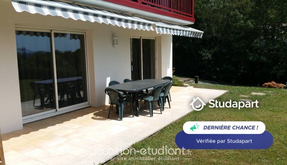 Logement tudiant Location T4 Meublé Bidart (64210)
