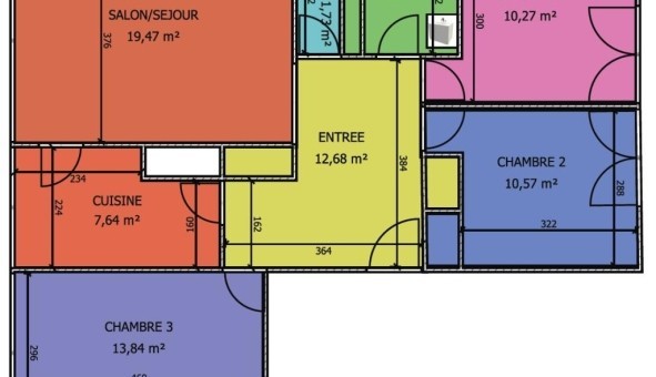 Logement tudiant T4 à Blanquefort (33290)