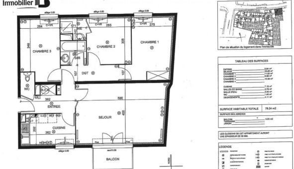 Logement tudiant T4 à Bondoufle (91070)