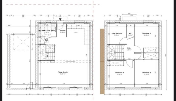 Logement tudiant T4 à Bonnefamille (38090)
