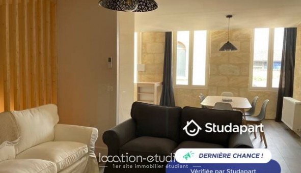 Logement étudiant Location T4 Meublé Bordeaux (33300)