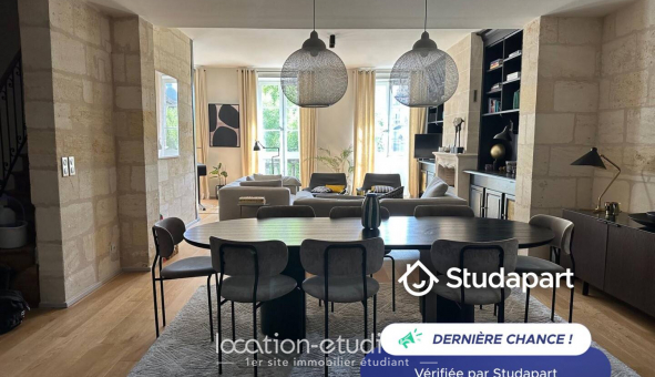 Logement tudiant Location T4 Meublé Bordeaux (33300)