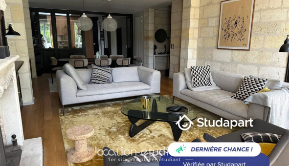 Logement �tudiant Location T4 Meubl&eacute; Bordeaux (33300)