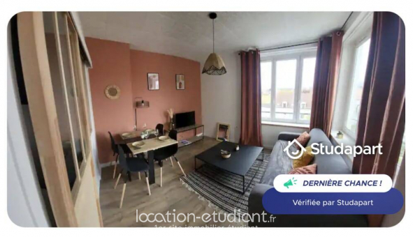 Logement �tudiant T4 &agrave; Boulogne sur Mer (62200)