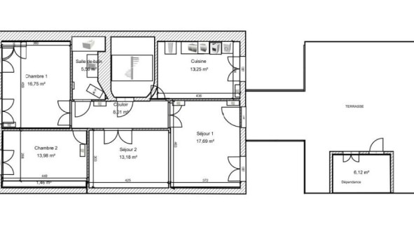 Logement tudiant T4 à Clermont Ferrand (63000)
