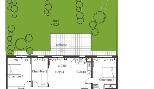 Logement �tudiant Location T4 Vide Clichy sous Bois (93390)