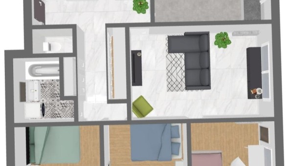 Logement �tudiant T4 &agrave; Colombes (92700)