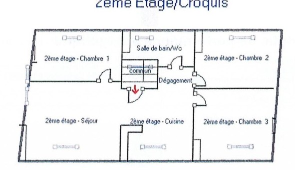 Logement tudiant T4 à vreux (27000)