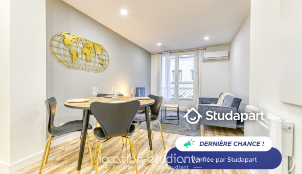 Logement �tudiant Location T4 Meubl&eacute; Grenoble (38000)