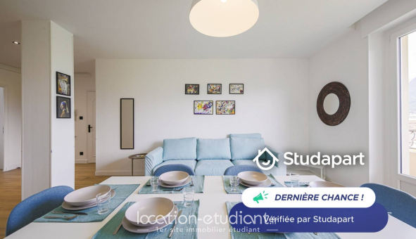 Logement �tudiant Location T4 Meubl&eacute; Grenoble (38000)