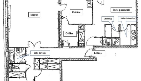 Logement tudiant T4 à Lambersart (59130)