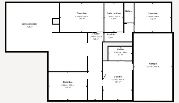Logement �tudiant T4 &agrave; Le Fenouiller (85800)