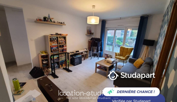 Logement �tudiant Location T4 Meubl&eacute; Lille (59800)