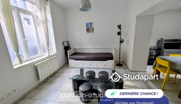 Logement étudiant T4 &agrave; Lille (59800)