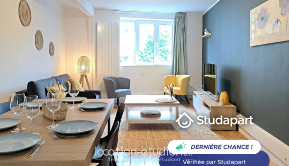 Logement �tudiant Location T4 Meubl&eacute; Lille (59800)