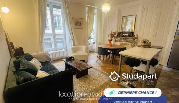 Logement �tudiant Location T4 Meubl&eacute; Lyon 3�me arrondissement (69003)