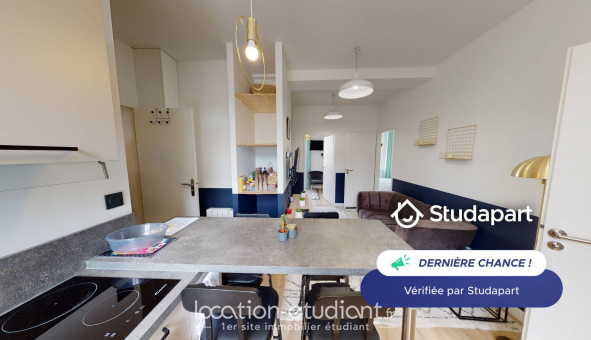 Logement �tudiant T4 &agrave; Lyon 8�me arrondissement (69008)